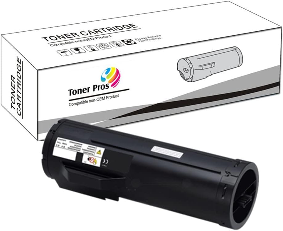 TONER PROS Remanufactured Toner Cartridge Replacement for Xerox Versalink 106R03584 (Pages Yield: 25,000 Pages) Black High Capacity for Xerox Versalink B400,405DN Printers Pack of 2