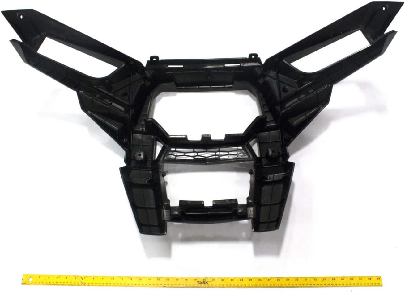 Polaris Off Road Front Fascia Routered Assembly, Gloss Black, Genuine OEM Part 5452675-070, Qty 1