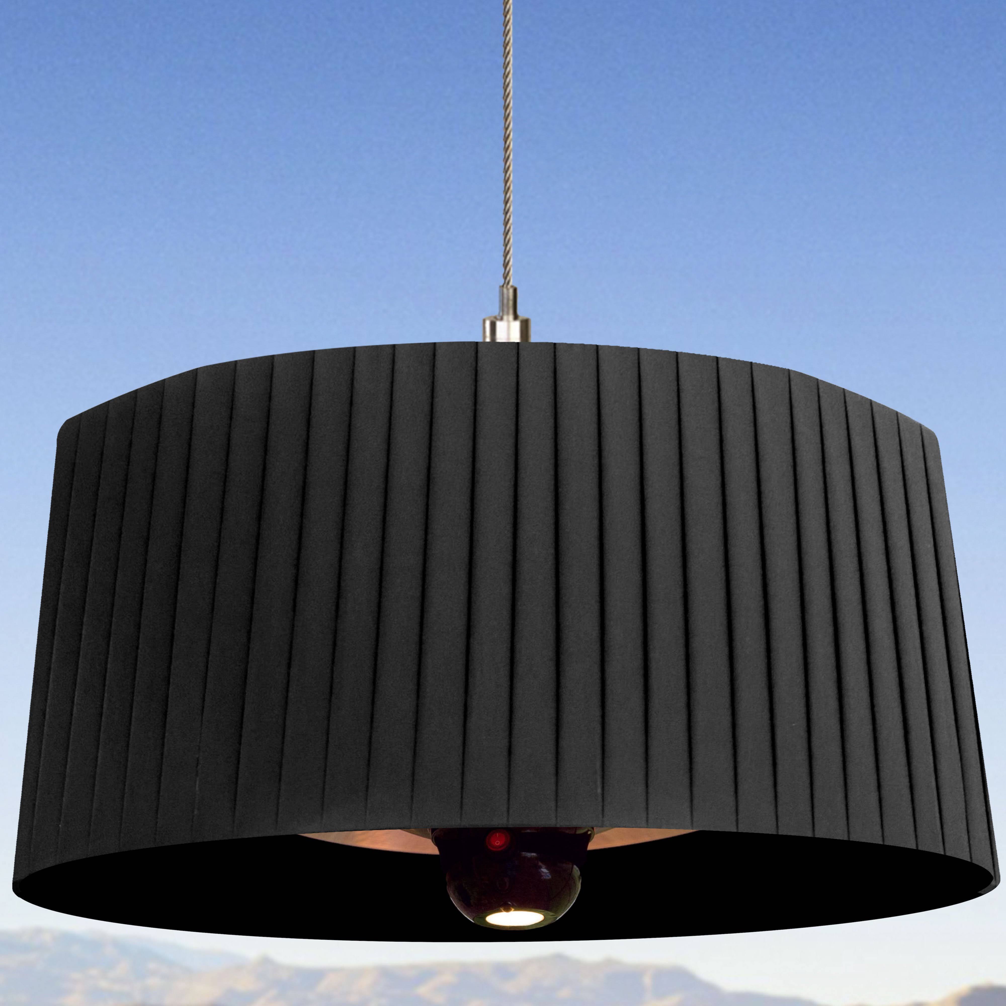 Lava Heat Shade E-Line 2& Mount Electric 110V / 220V Heater Black