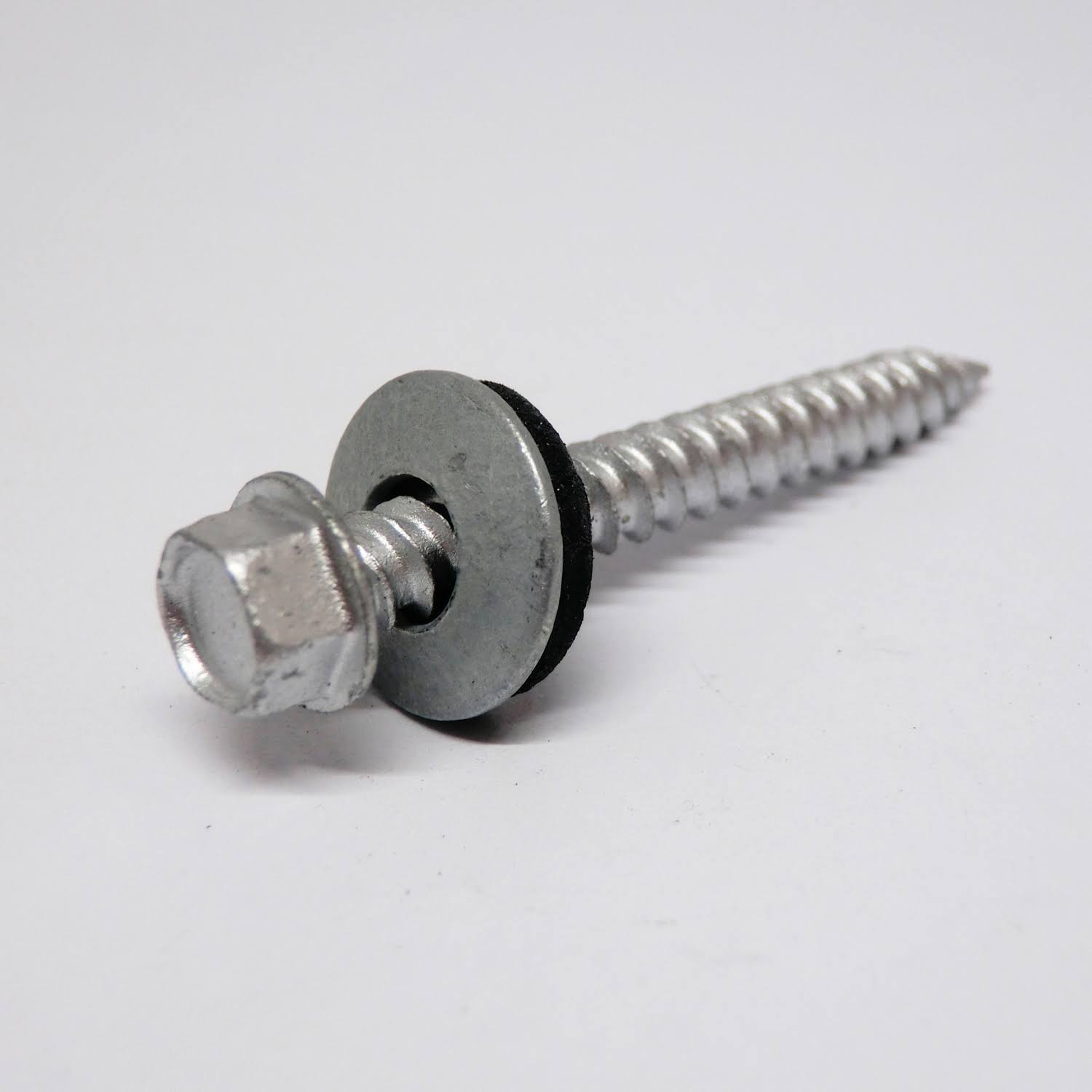 Ace Hex Washer Hex Drive Self-Sealing Screws Steel 9 x 1-1/2 in. L 25 lb.