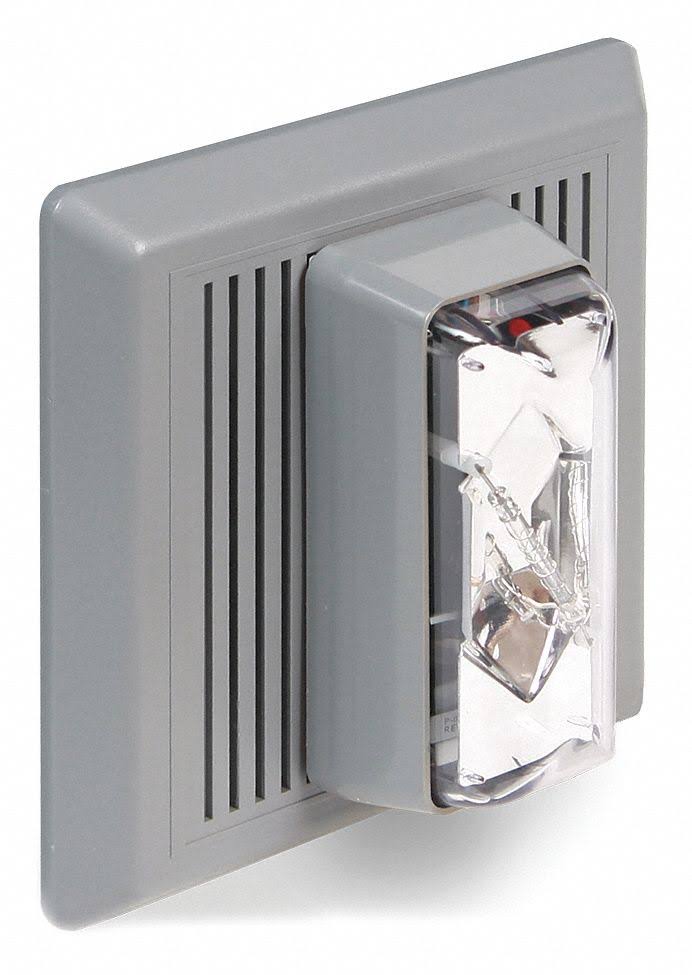 Edwards Signaling 869STRC-AQ Horn Strobe, Clear, 24VAC/DC