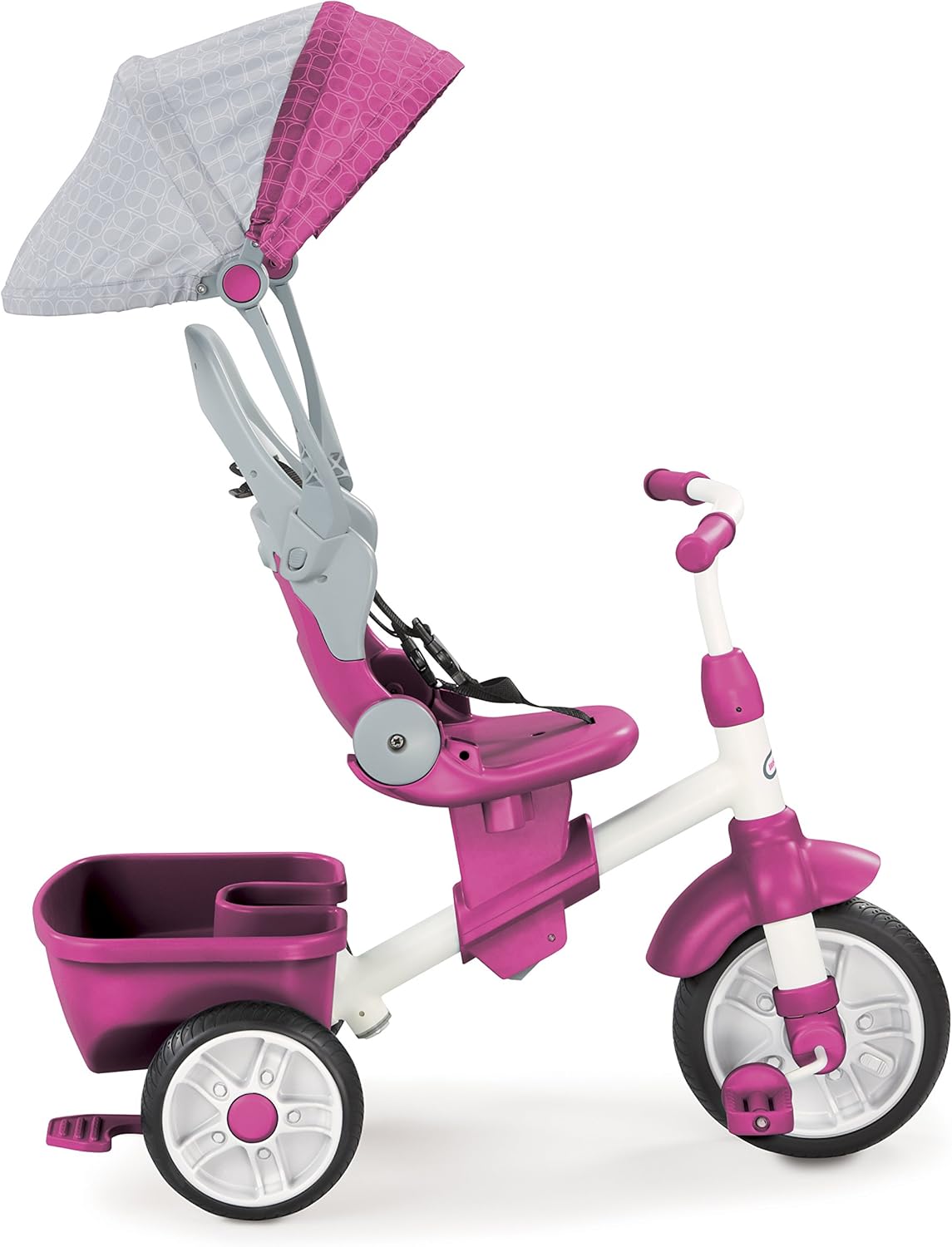Little Tikes Perfect Fit 4-in-1 Trike, Pink, 9 months - 5 years Pack of 2
