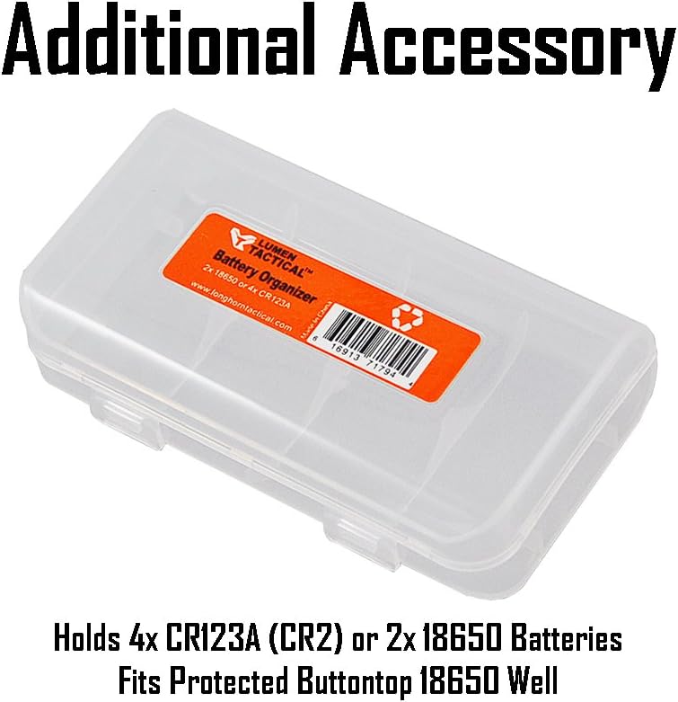 Fenix TK35 2018 3200 Lumen Ultimate Edition (TK35UE) USB Rechargeable Tactical LED Flashlight with Lumen Tactical Battery Organizer