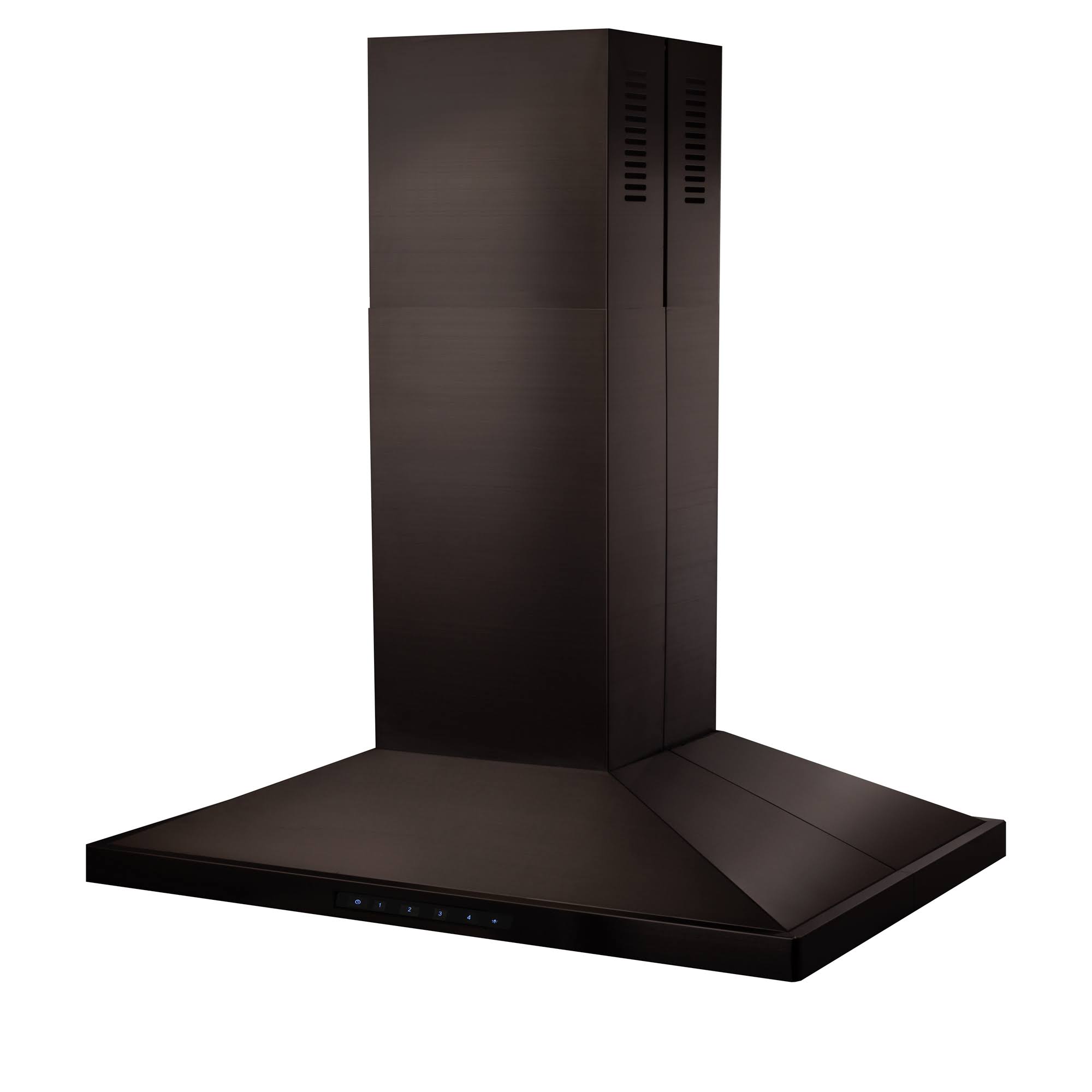ZLINE 42x22 Island Range Hood in Black Stainless Steel, BSGL2iN-42