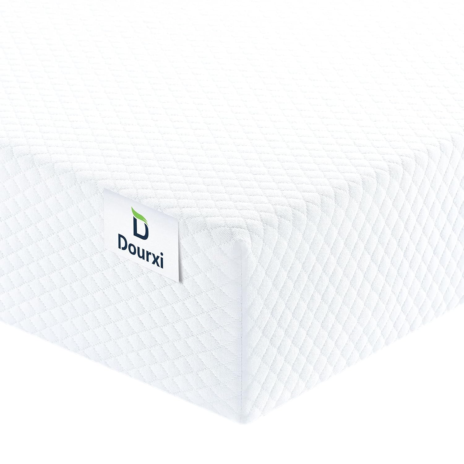 Dourxi Crib and Toddler Mattress - Ideal Breathable & Quiet Foam Mattress Airflow Sleep Surface with Removable Washable Outer Cover, Lightweight Crib Mattress