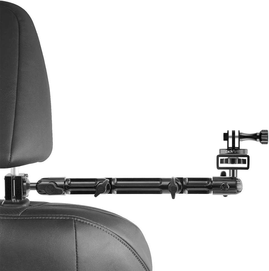 Tackform Headrest Mount for GoPro and Other Action Cameras,10.75 Inch