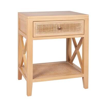 Acushnet 1 - Drawer End Table with Storage Mistana
