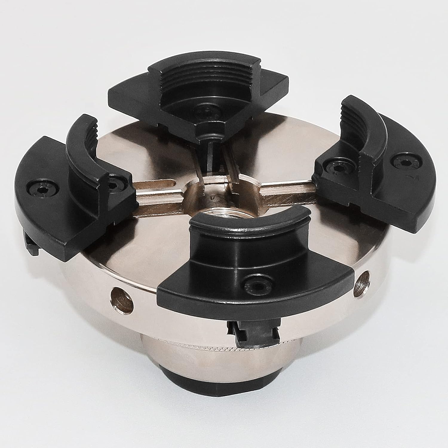 Wood Lathe Chuck 4 Jaw Chuck 4-inch lathe chucks for woodturning 1inch x 8TPI Thread Lathe Chucks for Woodworking Pack of 2