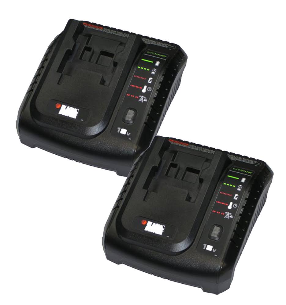 Black+decker Black and Decker 2 Pack 1-Hour Charger for LB018-OPE Battery #90546715-2PK