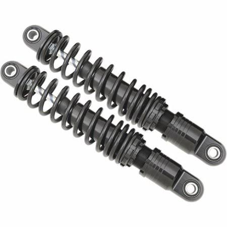 Drag Specialties 1310-1198 Ride-Height Adjustable Shocks - 11in. - Black