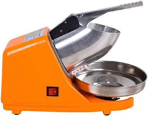 300W 220V Stainless Steel Household & Commercial Electric Ice Shaver Crusher Snow Cone Maker Machine
