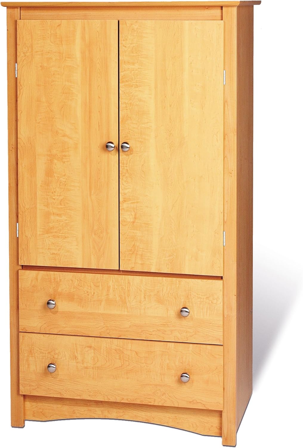 PREPAC Black Sonoma 2 Door Armoire