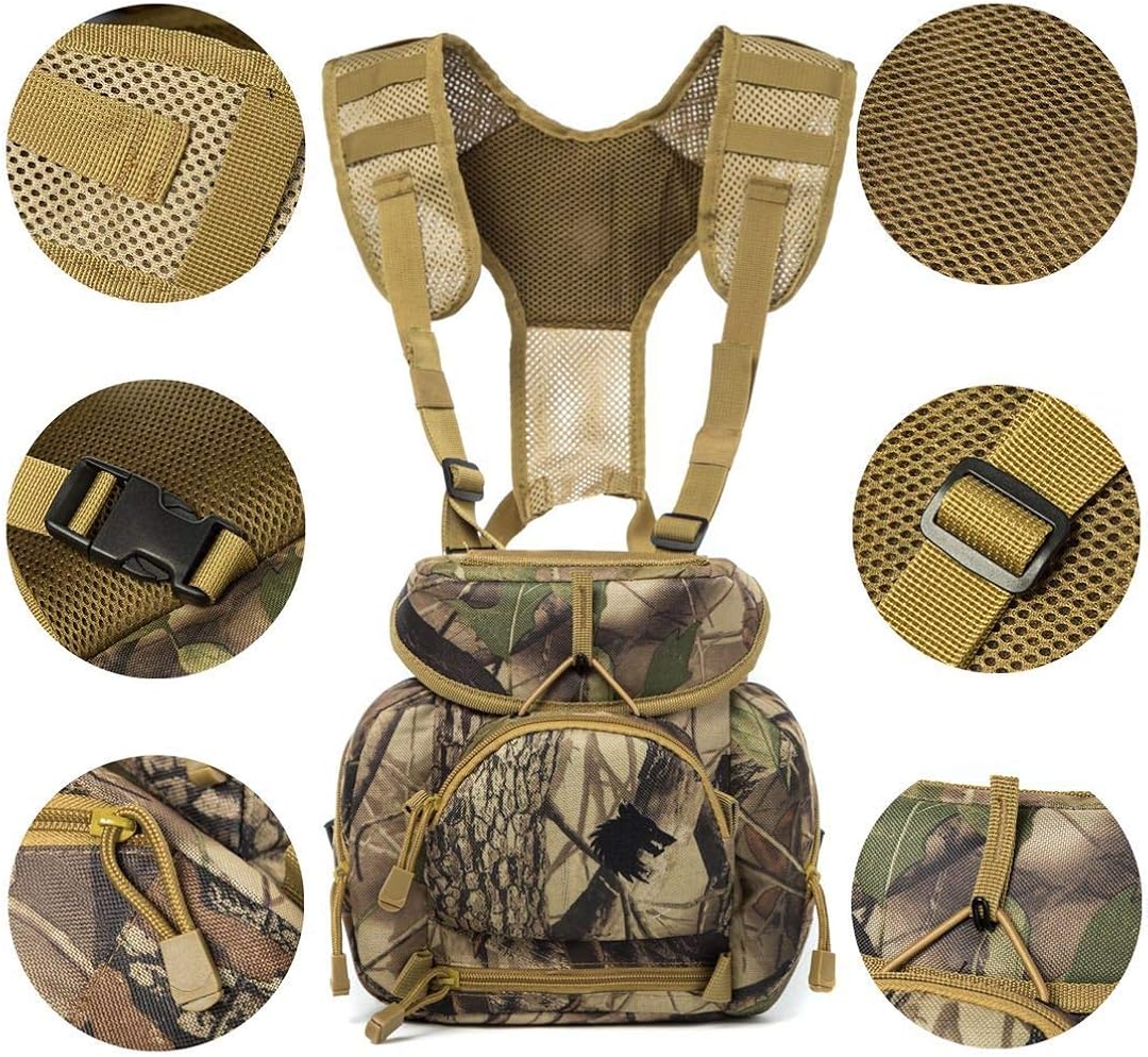 FIELDCRAFT Binocular Harness Case Field Pack for Binos Cameras Optics Rangefinder Gear Pack of 2