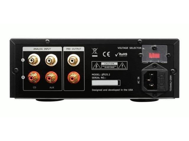 Music Hall - PH25.2 Headphone Amp (Black)