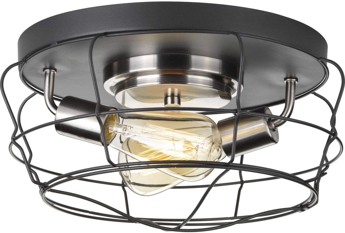 Progress Lighting P350037-143 Close-to-Ceiling, Black