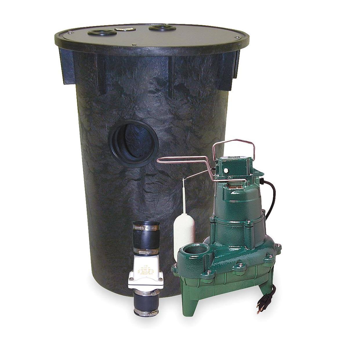 Zoeller Simplex Sewage Package System 115V 910-0033
