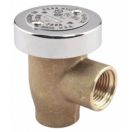 Watts 1/2 in x 2 in Anti-Siphon Vacuum Breaker, NPT Connection Type - Lf288a-1/2 inch