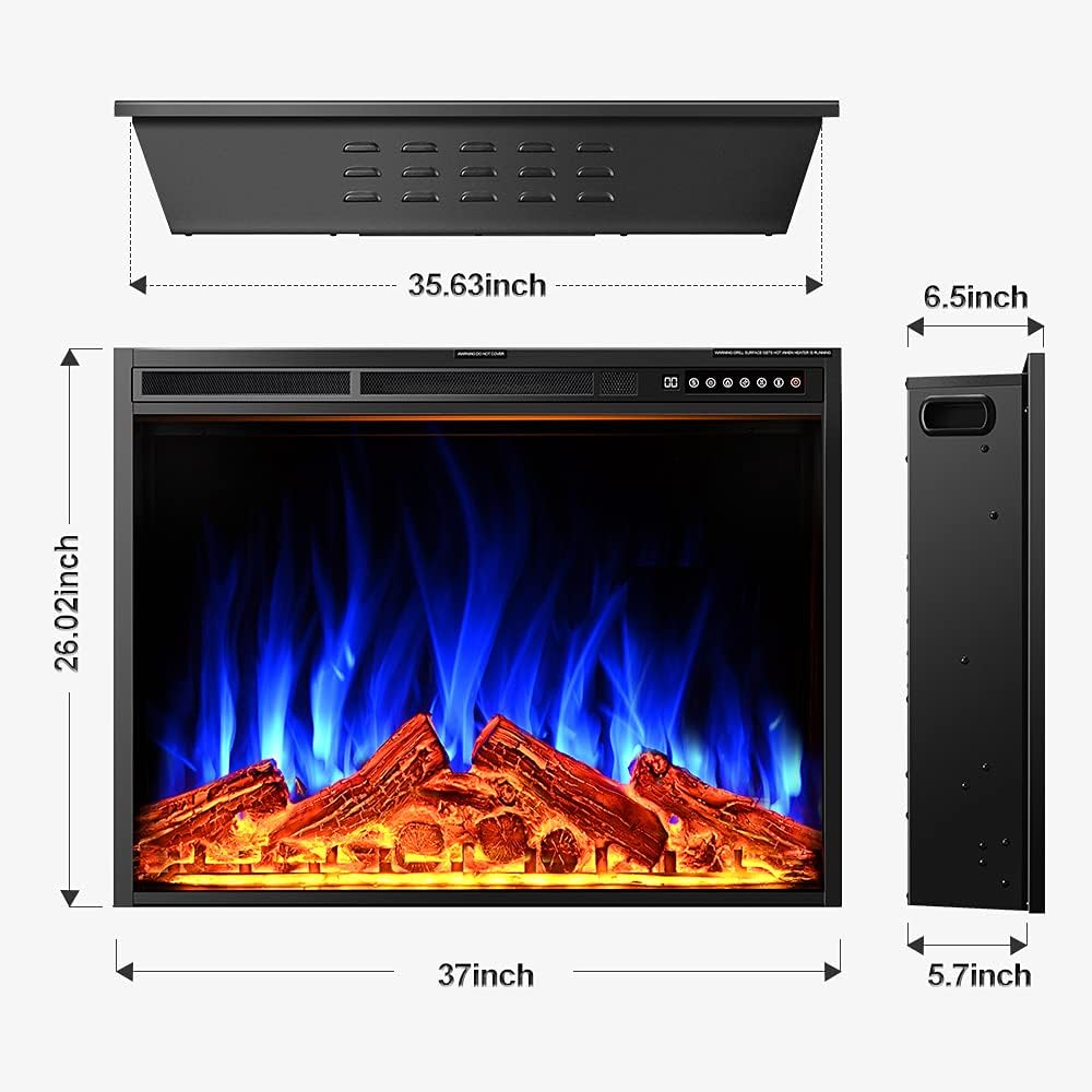 Electric Fireplace Insert 37