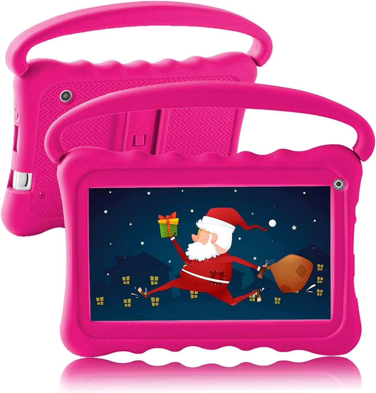 Kids Tablet 7 inch Toddler Tablet for Kids Edition Tablet with WiFi Dual Camera Children’s Tablet for Toddlers 32GB Android 10 with Parental Control Shockproof Case Google Play YouTube Netflix (Blue) Pack of 2