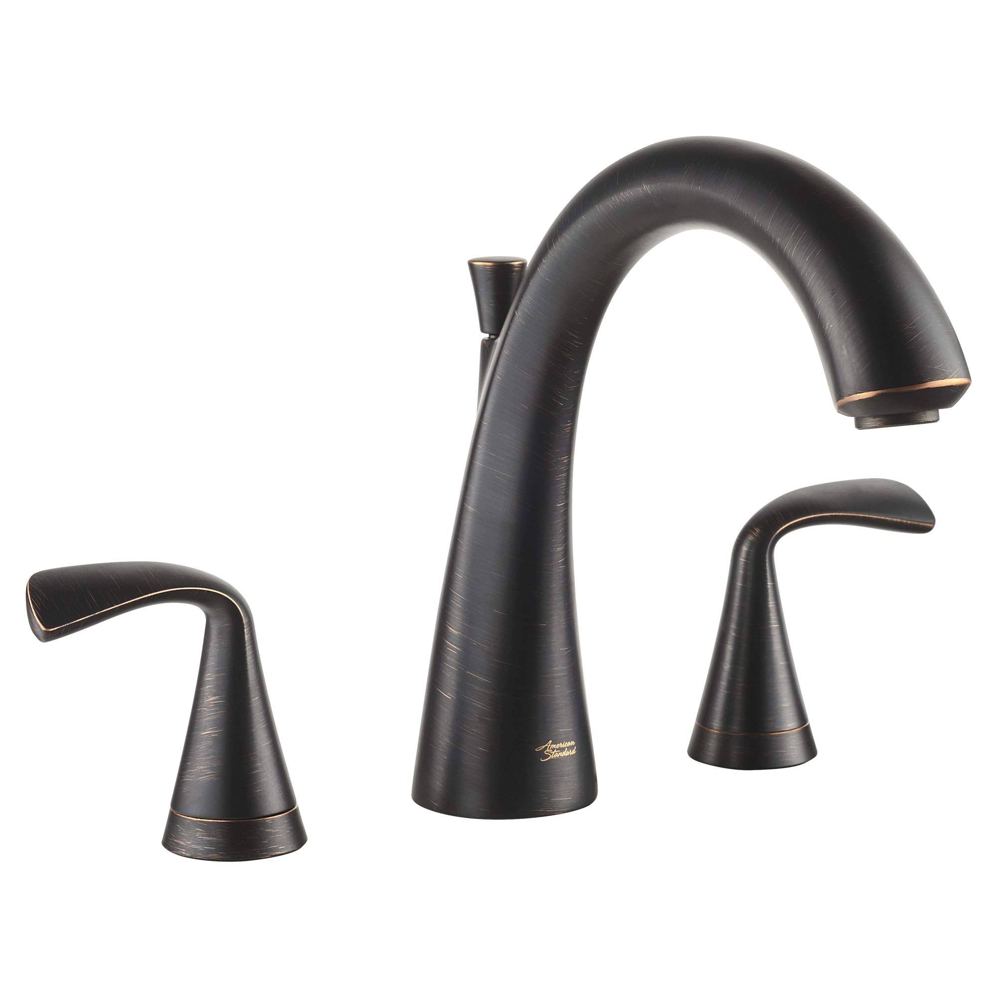 American Standard 7186801.278 Fluent Two-Handle Widespread Bathroom Faucet, Legacy Bronze