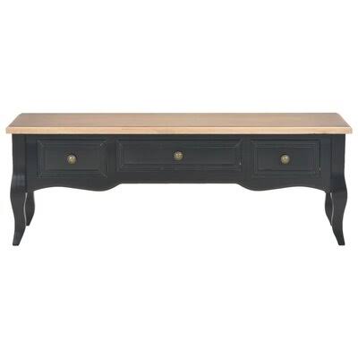 Flor TV Stand for TVs Up to 43x22 One Allium Way Color: Brown/Black