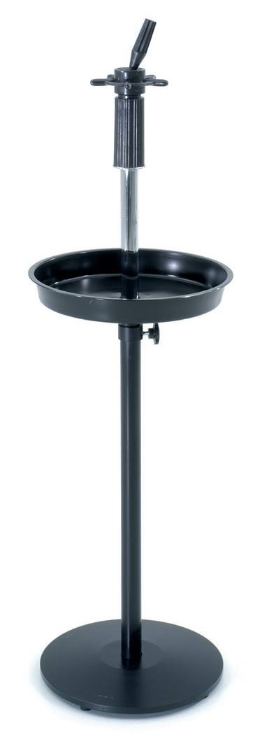 Hairart Mannequin Stand with Tray Black