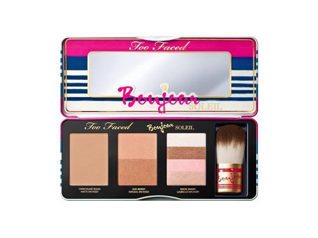 Too Faced Bonjour Soleil Limited Edition Summer Bronzing Wardrobe Eyes