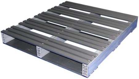 Jifram 05000092 36-Inch by 32-Inch 2-Way Entry Recycled Plastic Pallet with 2000 Pound Weight Capacity