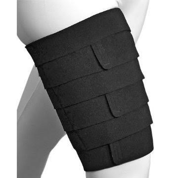 Solaris Ready Wrap Compression Calf Wrap, ReadyWrap Black Large Tall