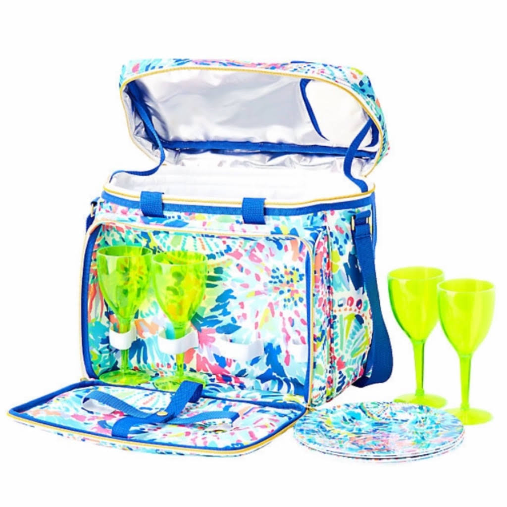Lilly Pulitzer Beach Picnic Cooler