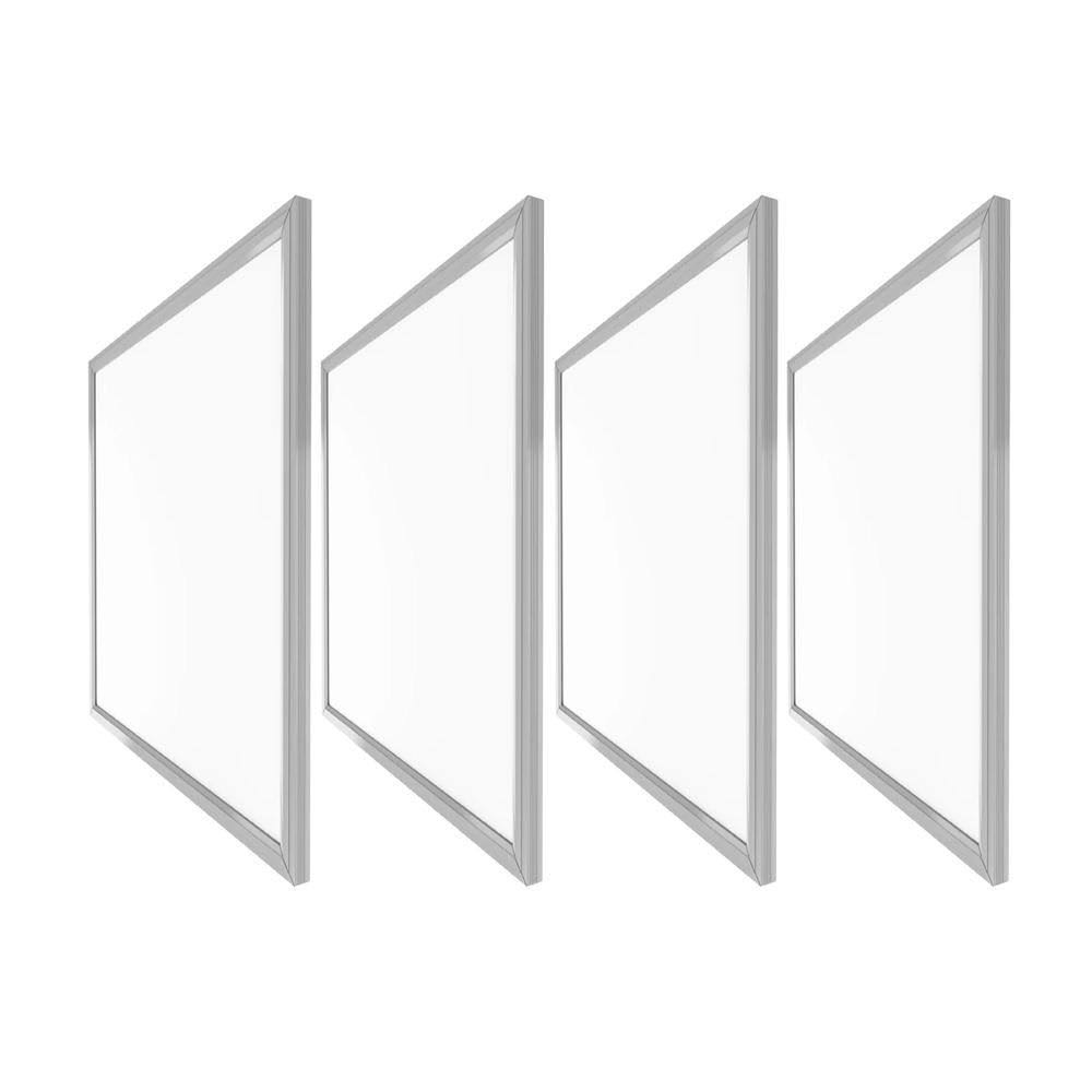 LEDmyplace 2x2 LED Backlit Flat Panel Lights, 40W, Ac100-277v, 5000K, Dimmable, DLC Listed, LED Drop Ceiling Light