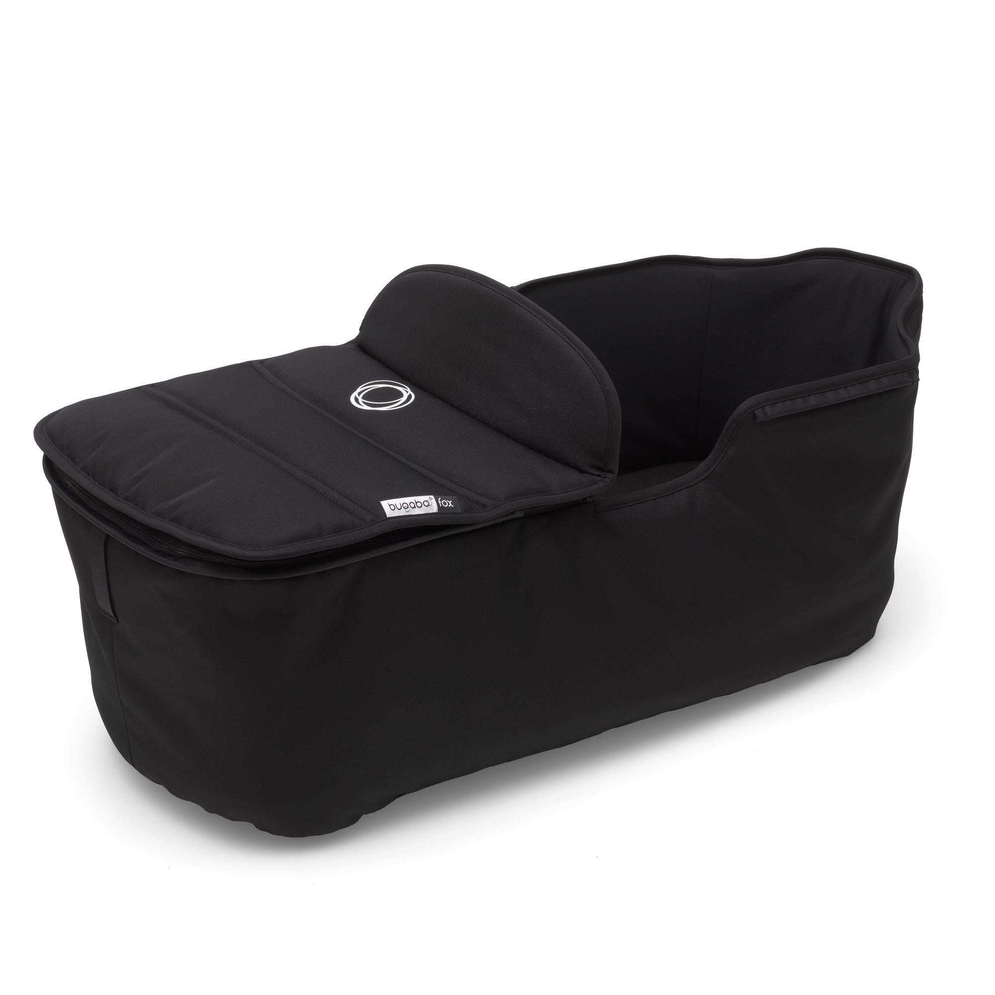 Bugaboo Fox Bassinet Tailored Fabric Set - Black