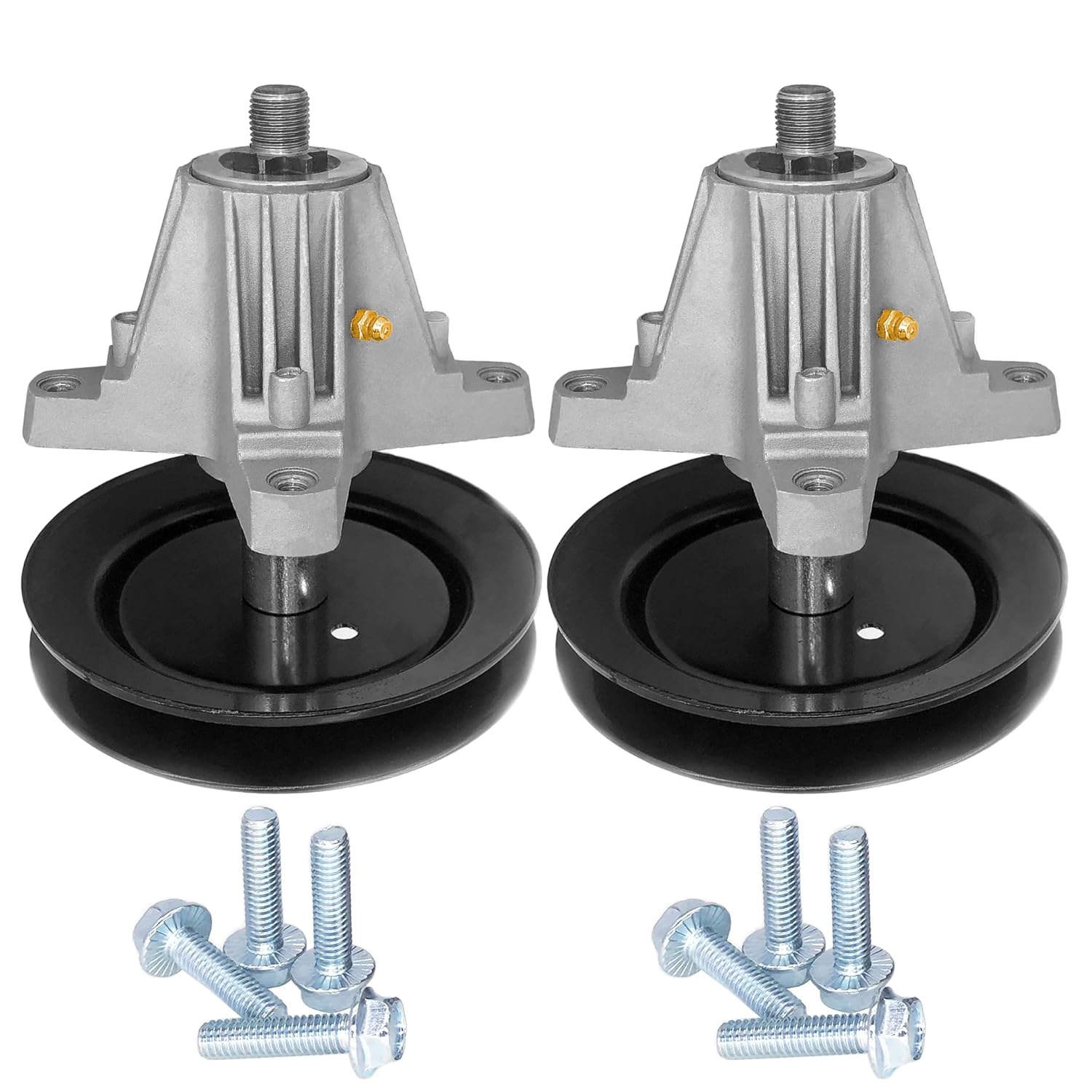 SWIPROY 2PCS Lawn Mover Spindle Assembly Replace Cub Cadet MTD 918-04822A 918-04822B 918-04889 Fit LTX1040 LTX1042