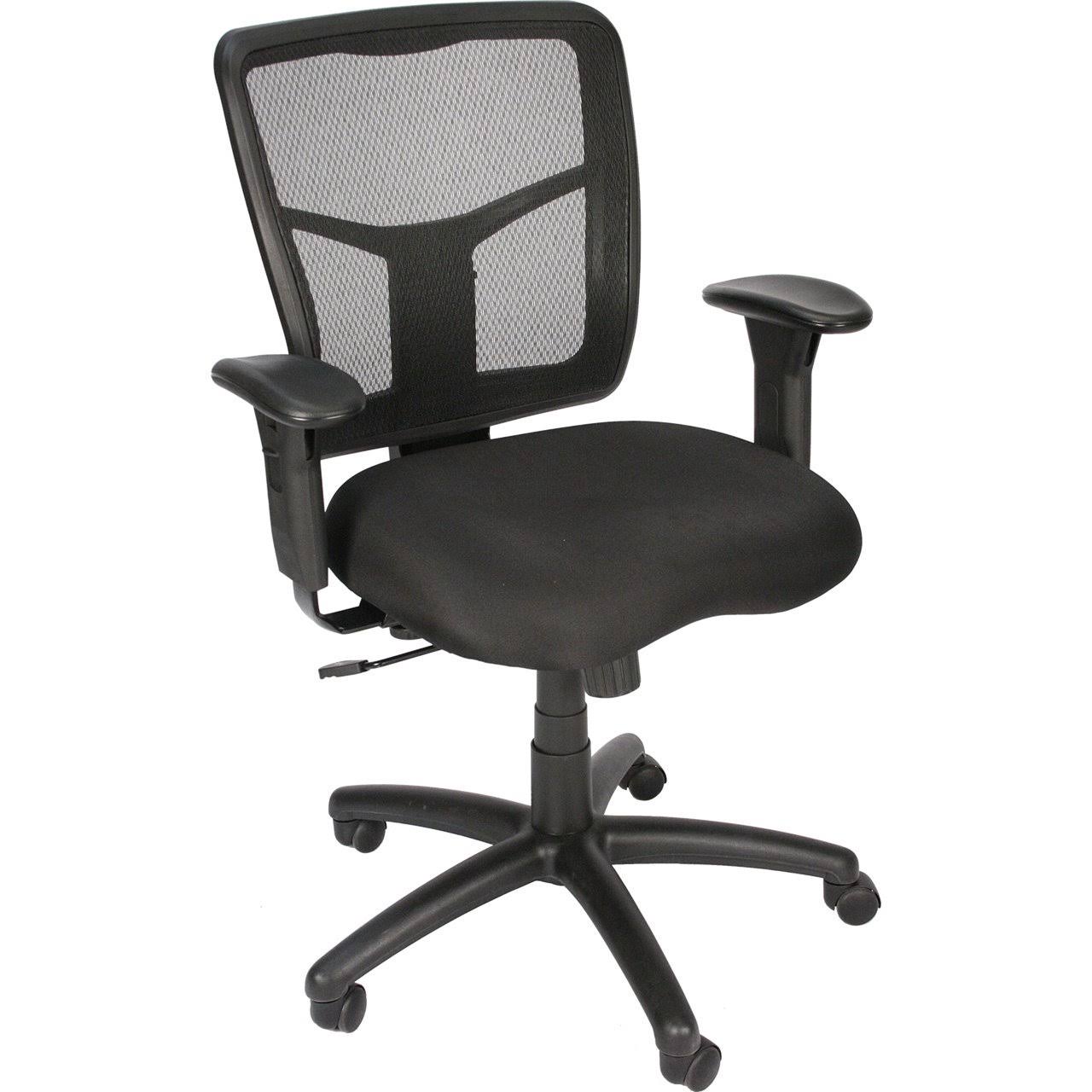 High-Back Mesh Ergonomic Multi-Function Task Chair Black (BIFMA)
