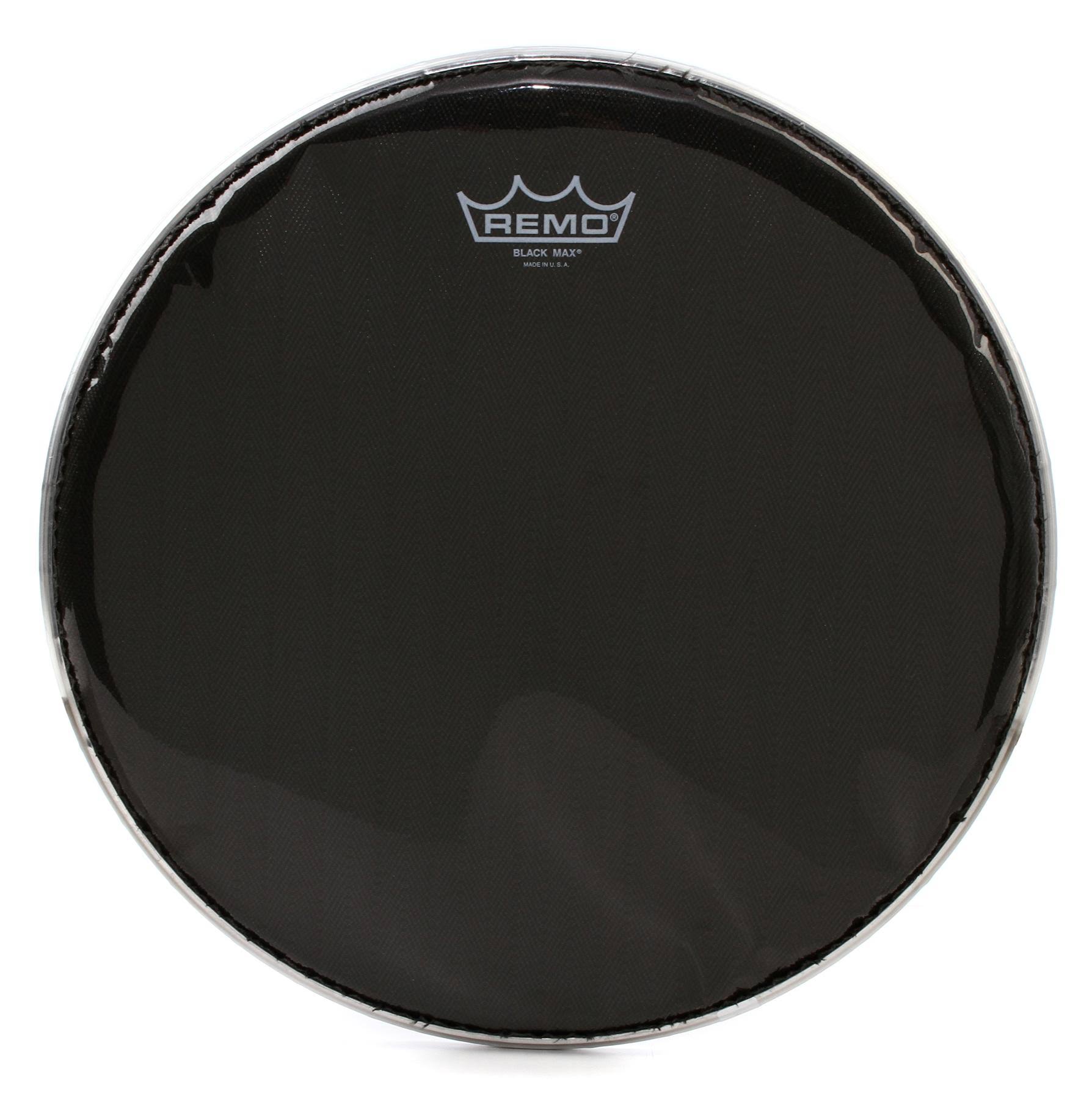 Remo Max Drum Head - Black 14x22