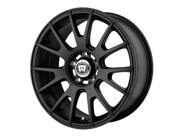 Motegi MR118 17x8 5x112 +45mm Matte Black Wheel Rim