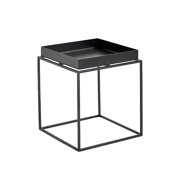 HAY Tray table small square, Black