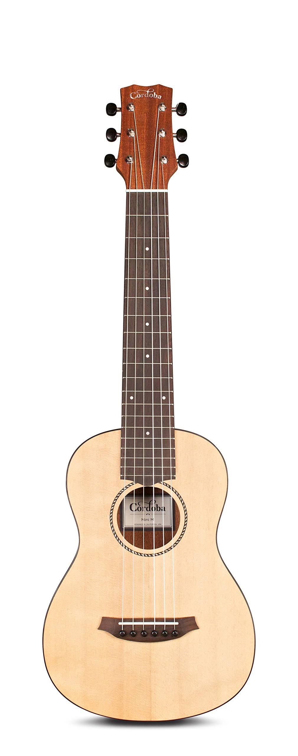 Cordoba Mini M Travel Mahogany Nylon String Acoustic Guitar