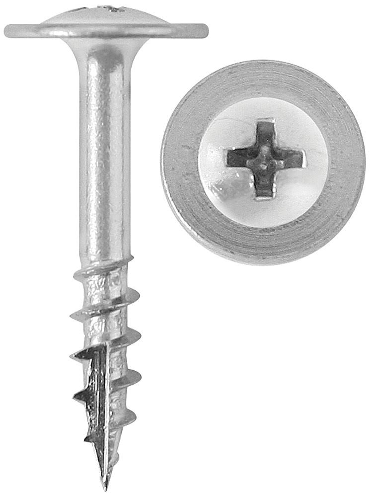 Platte River 128171, Fasteners, Wood Screws, #8 x 7/8x22 Rwh P2 Drwr Frnt Adj Screw T17 zp, 1000-Pack