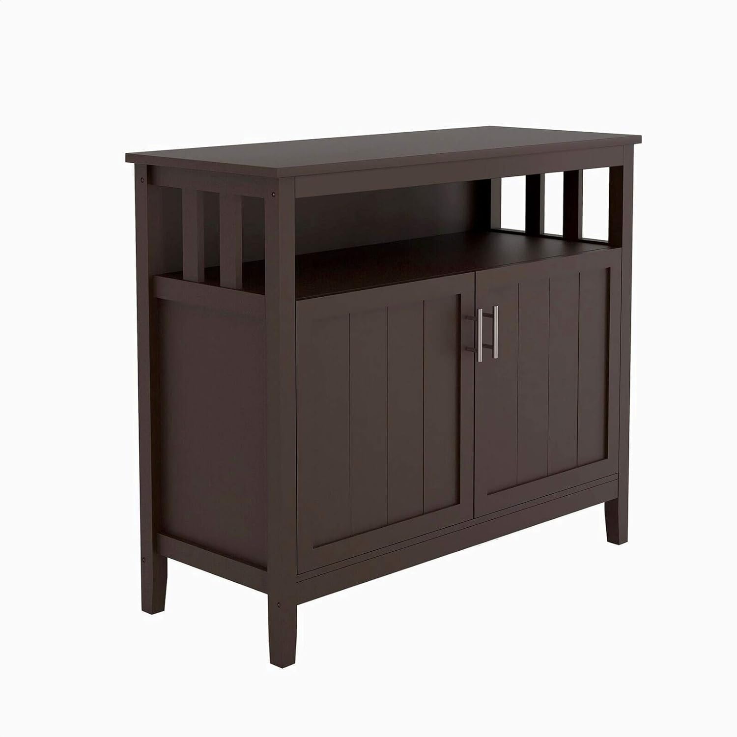 Oikos 2 Door Rectangular Accent Cabinet, Base Material: Manufactured Wood, Top Material: Manufactured Wood