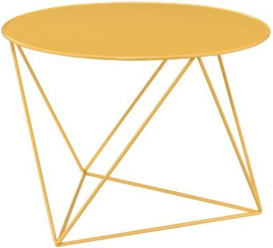 Ergode Accent Table Yellow Finish