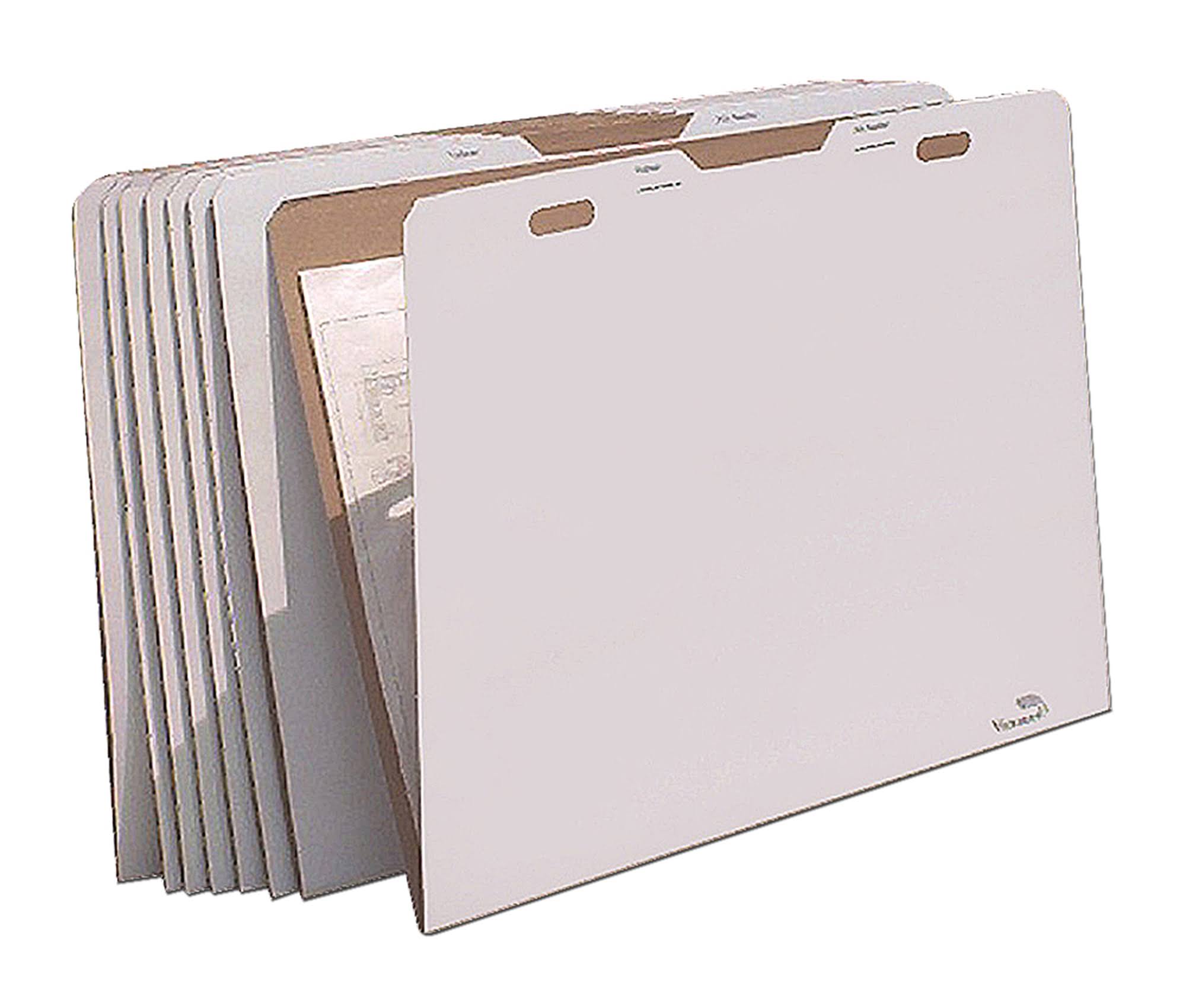 Offex Flat Storage File Folders - Stores Flat Items Up to 30 inchx42 inch, Pack of 8