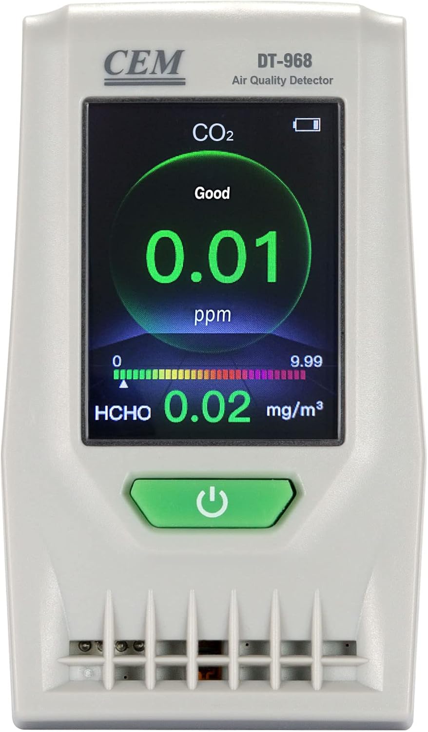 Air Quality Monitor ind CEM DT-968 Accurate TestePM2.5/PM10 Multifunctional Air Gas Detector Real Time Data&Mean Value Recording for indoor