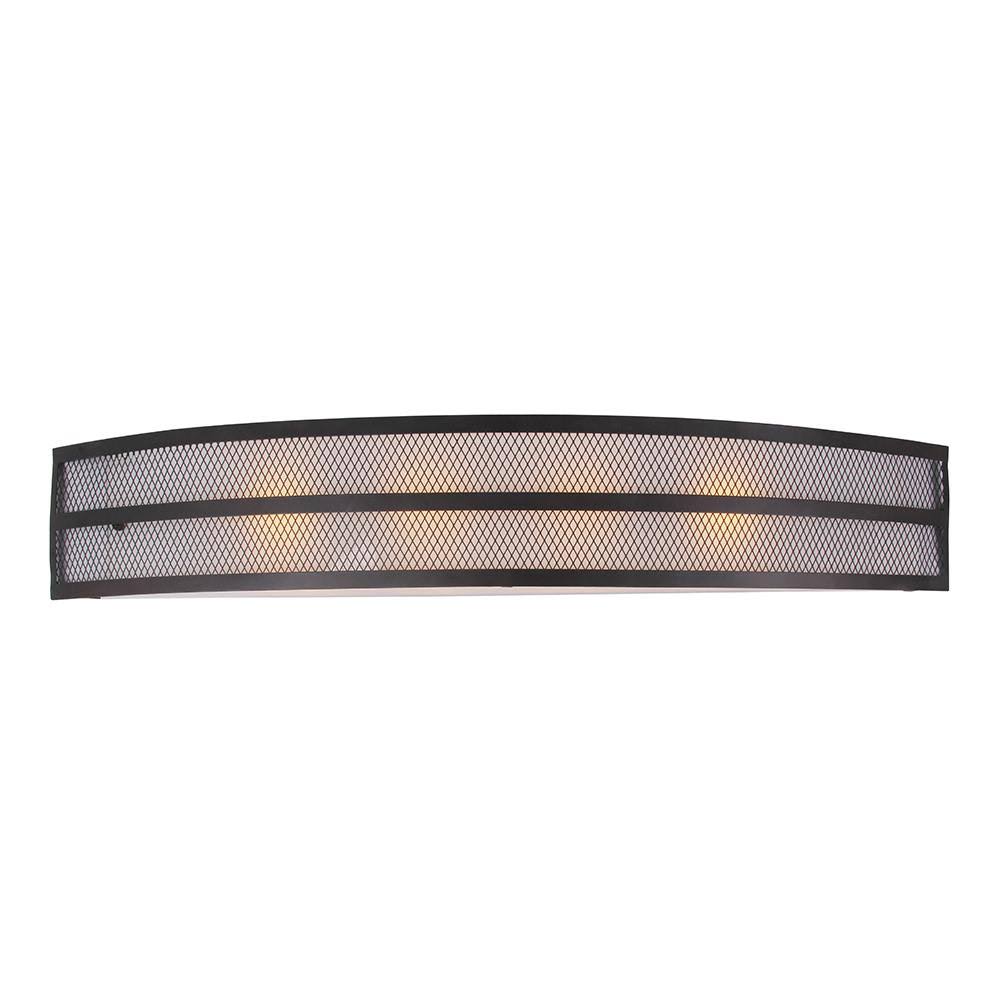 Bel Air Lighting 4-Light Black Vanity Light