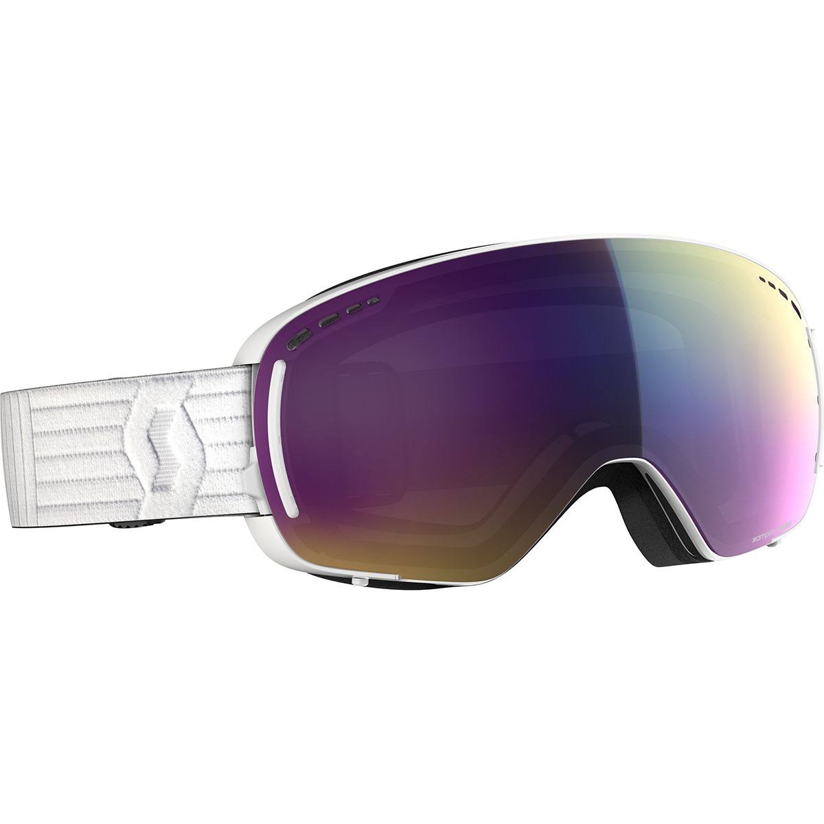 Scott LCG Compact Snow Goggles White Enhancer Teal Chrome