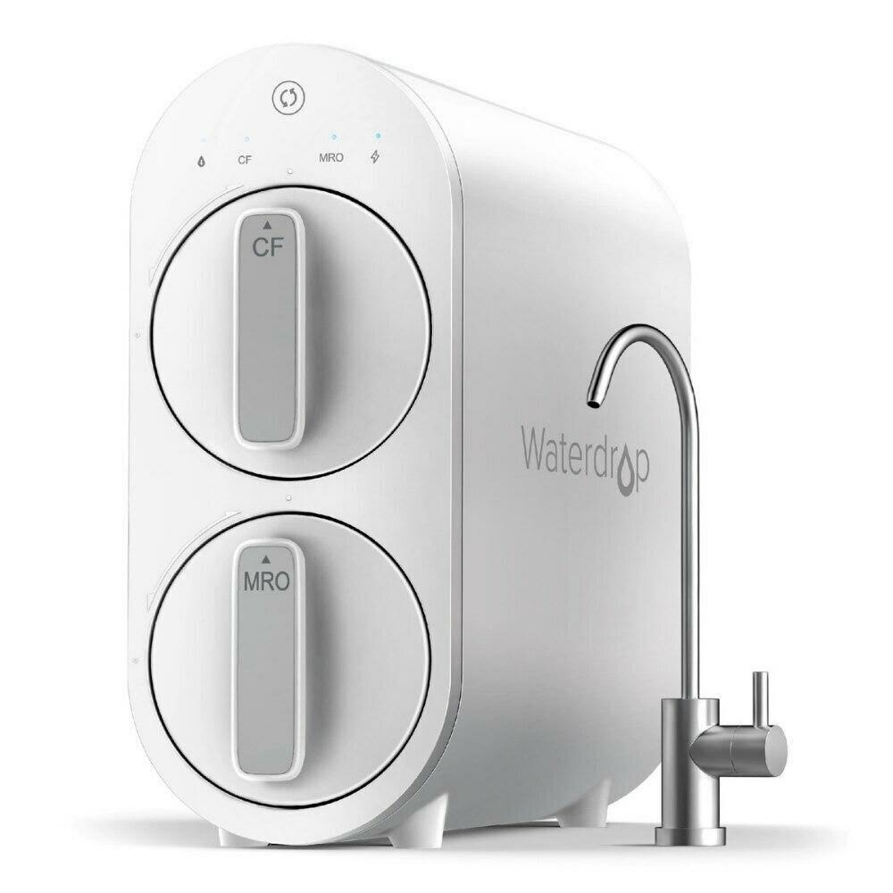 (White 400 GPD) REVERSE Osmosis Water Filter System w/ 5-Stage Filtration - Compact Sleek Tankless Design Wd-g2-w