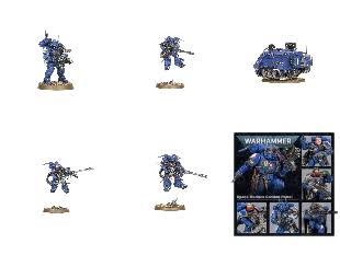 Warhammer 40K Combat Patrol Space Marines