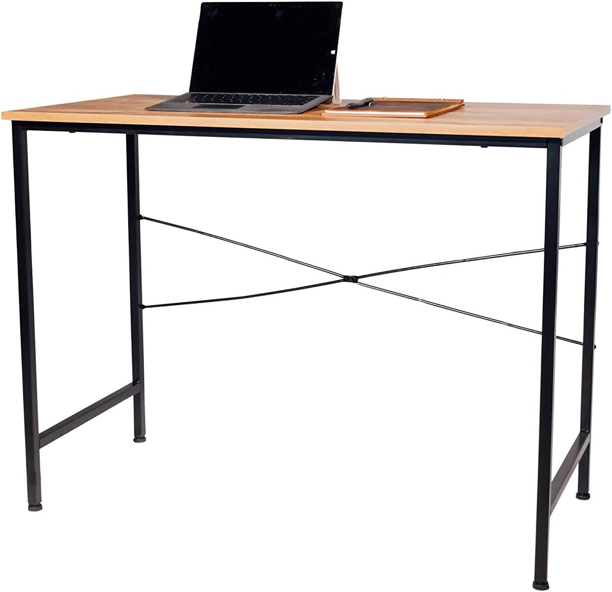 OneSpace Bellamy, Classic Oak Computer Desk Pack of 2