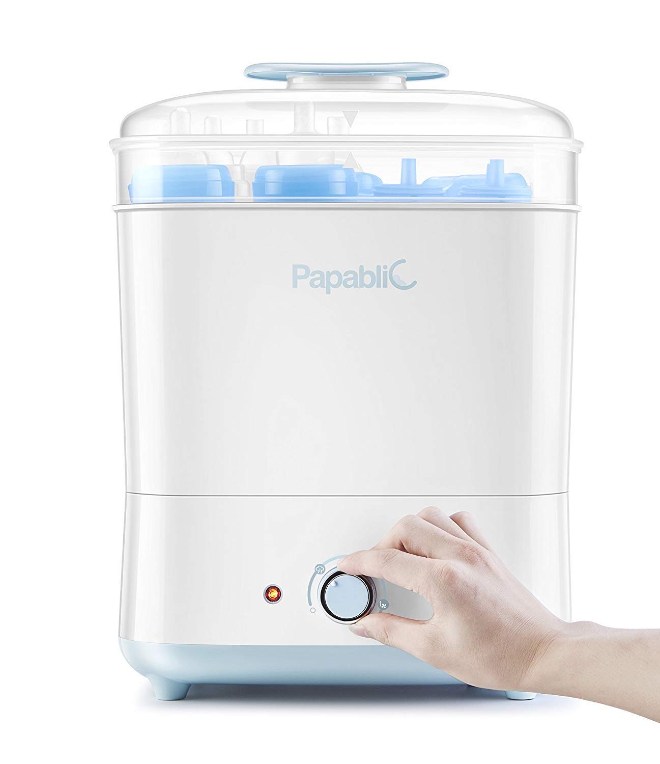 Papablic Baby Bottle Electric Steam Sterilizer and Dryer Pack of 2