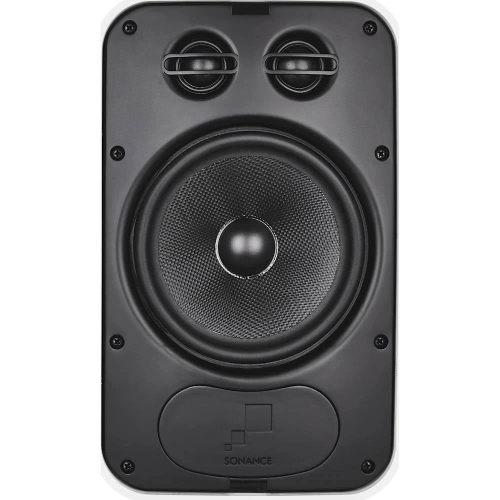 Sonance - Mariner 6-1/2x22 2-Way Outdoor Speaker (Each) - White